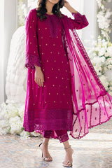 Eid Drop 2 By Azure Unstitched 3 Piece Ensembles Festive Jacquard Lawn Collection'2024-63-Petunia Plum
