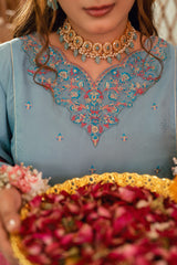 Baat Pakki Omal by Komal Stitched 3 Piece Dobby Collection'2025-Hoorain