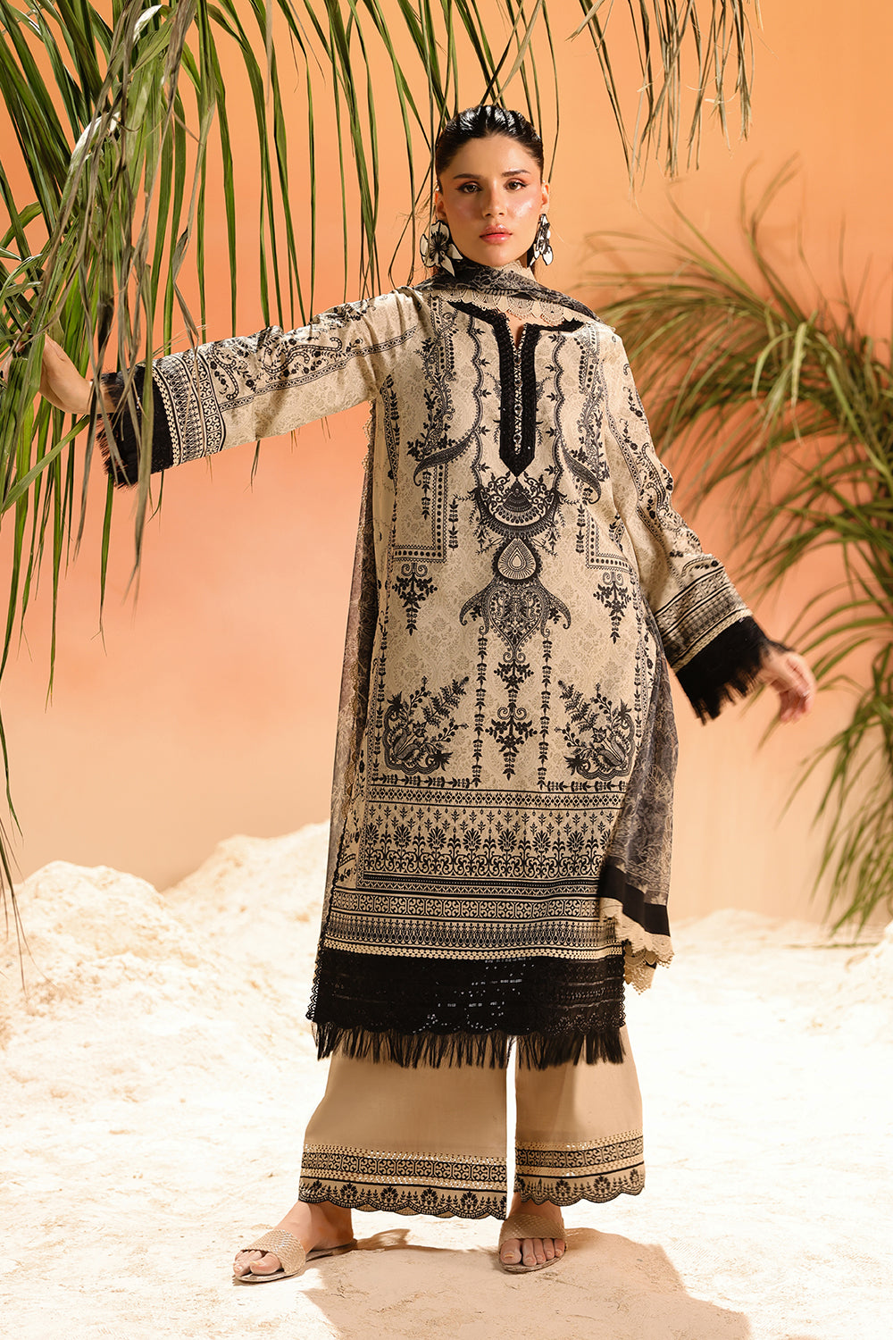 Rhapsody By Asim Jofa Unstitched 2 Piece Summer Collection'2025 Ajubu-18