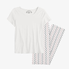 12 AM By Khawar Latif ZigZag Trouser with Matching tshirts