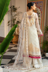 Dastak by Ramsha Unstitched 3 Piece Luxury Chiffon Vol-01 Collection'2025-Q-107