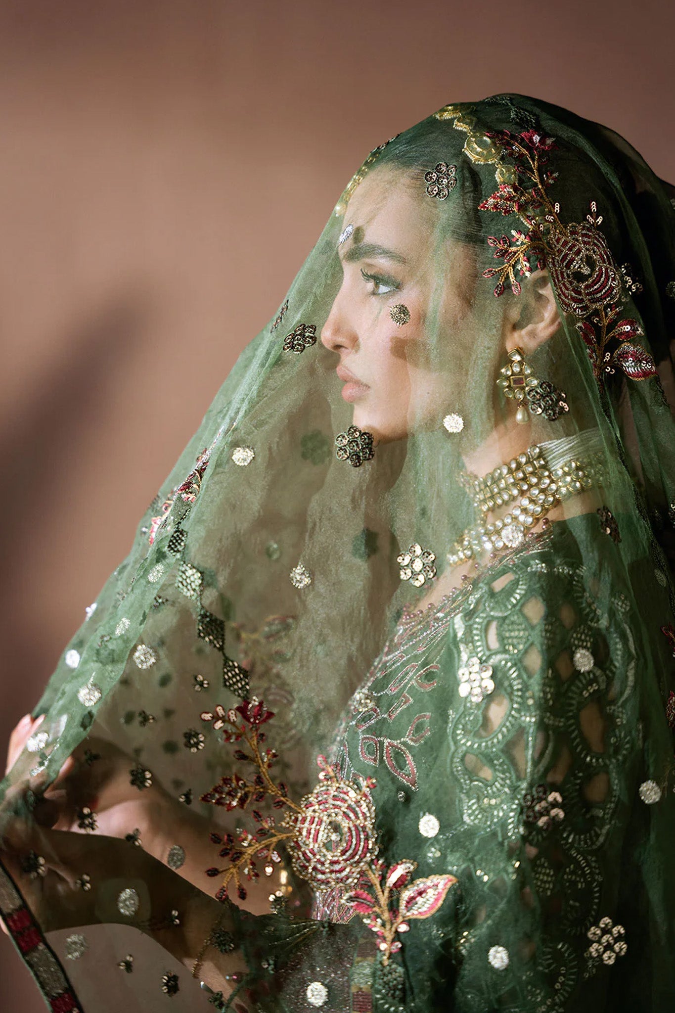 Dastak by Ramsha Unstitched 3 Piece Luxury Chiffon Vol-02 Collection'2025-Q-201