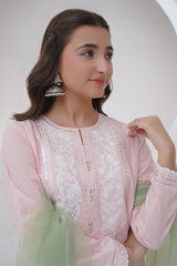 Mahroo Stitched 3 Piece Emb Lawn Kids Collection'2025-R-T-SFC-009