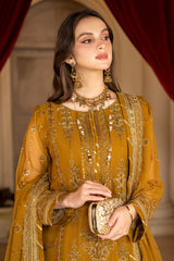 Rimjhim By Strawberry Unstitched 3 Piece Luxury Formals Collection'2024-RJ-009