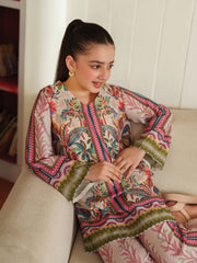 The Bloom Edit by Garnet Stitched 2 Piece Kids Summer Collection'2025-Rosso