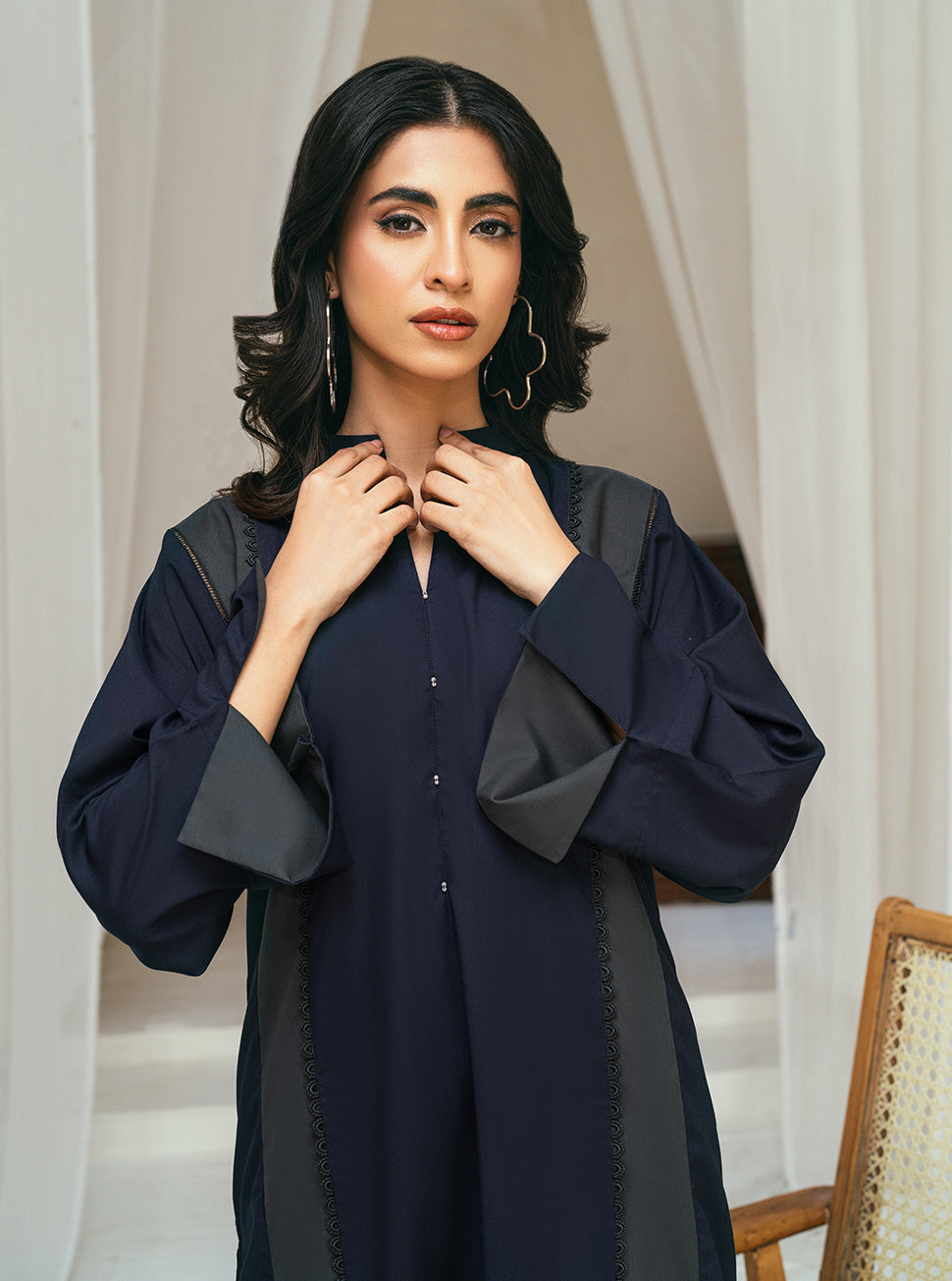 Rangeen Stitched 2 Piece Admiral Co-Ord Set