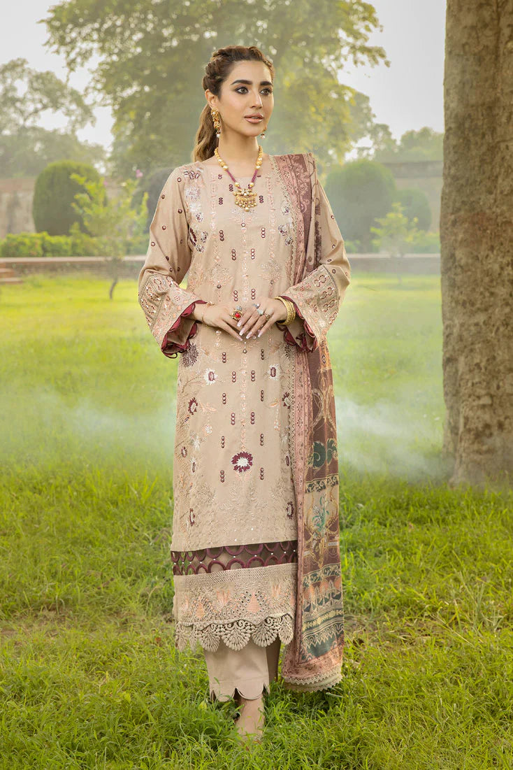 Rangoon by Marjjan Unstitched 3 Piece Embroidered Wool Collection'2022-RWS-52