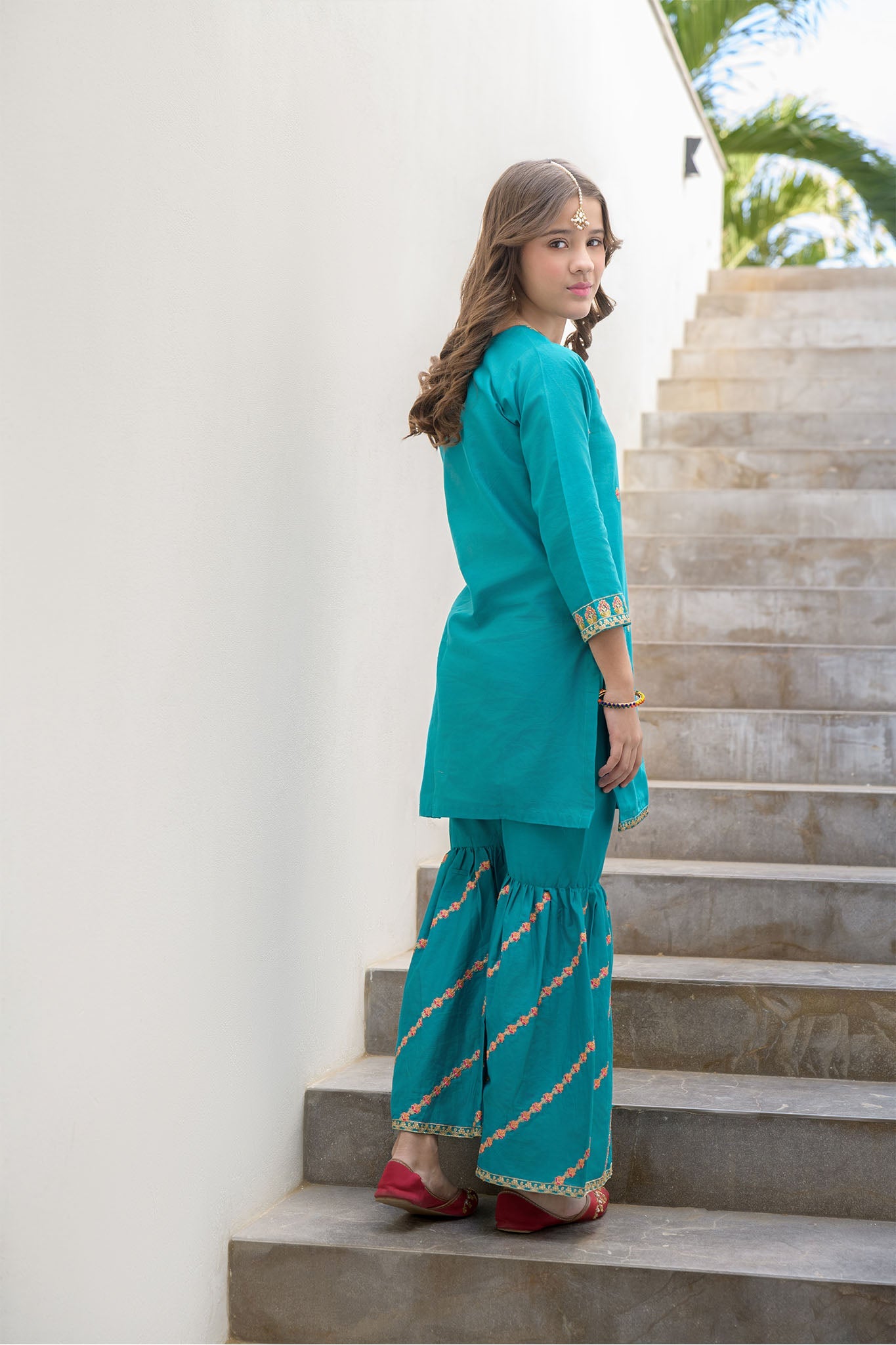 Fresh Bird Stitched 2 Piece Festive Kids Collection'2025-Raha