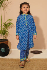 Ochre Clothing Toddlers Eastern Swiss Lawn Digital Printed 3 Pc Suit