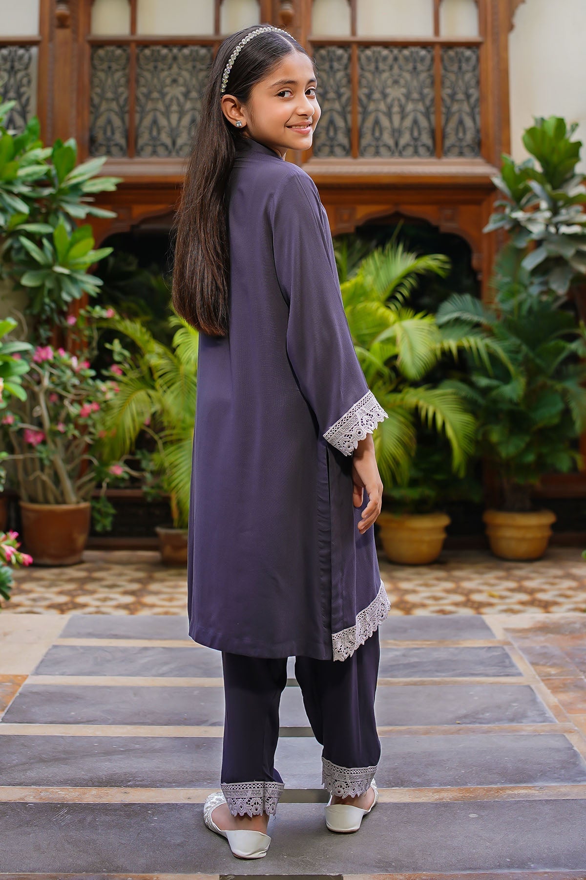 Ochre Clothing Rod Silk Embellished 2 Pc Suit