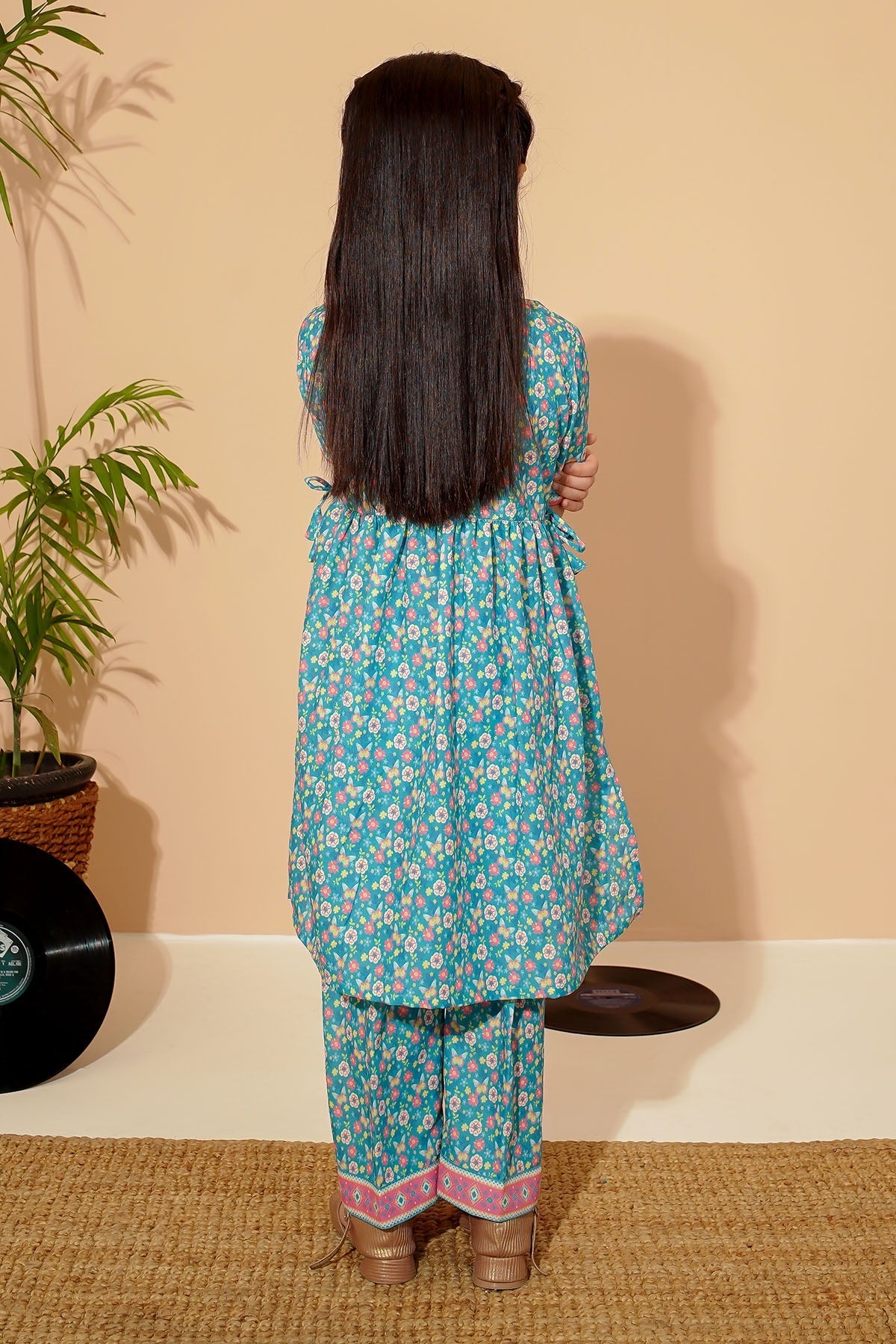 Ochre Clothing Toddlers Eastern Swiss Lawn Digital Printed 2 Pc Suit