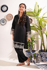 Ochre Clothing Cotton 3 Pc Suit