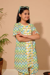 Ochre Clothing Toddlers Eastern Swiss Lawn Digital Printed 3 Pc Suit