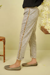 Grey Terry Jogger Pants - Wear Ochre