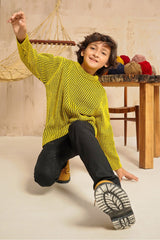 Cotton Viscose Sweater - Wear Ochre