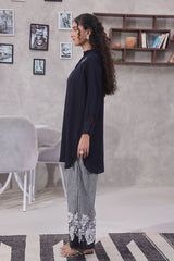 Ochre Clothing Georgette Hand Adda Work Women's 2 Pc Suit
