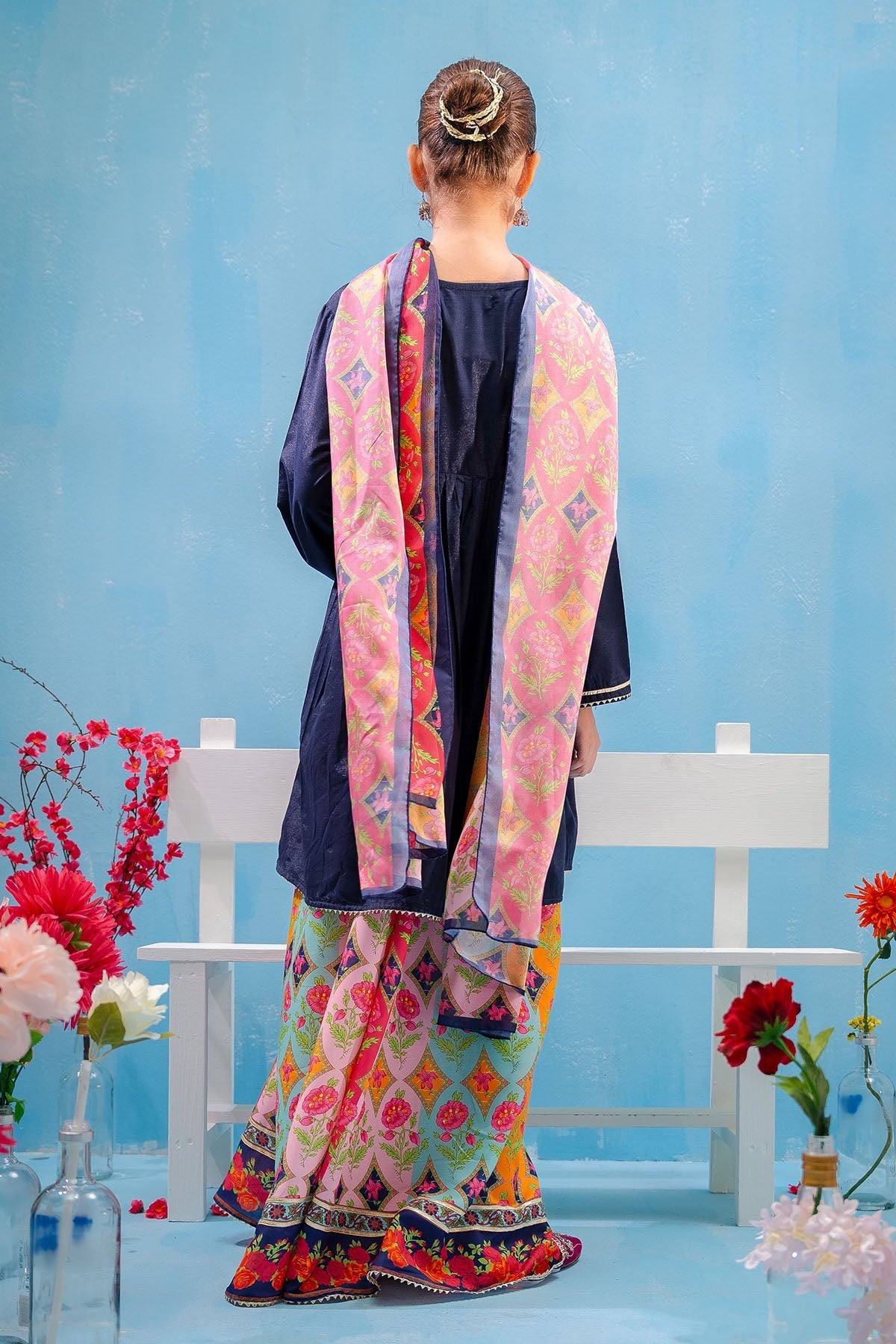 Ochre Clothing Swiss Lawn Digital Printed 3 Pc Suit