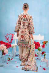 Ochre Clothing Swiss Lawn Digital Printed 3 Pc Suit