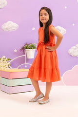 Ochre Clothing Chambray Cotton Dress