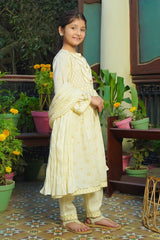 Cotton Printed 3 Pc Suit - Wear Ochre