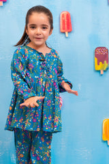 Ochre Clothing Printed Boski Linen 2 Pc Suit