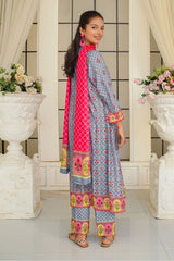 Ochre Clothing Girls Full Suits Swiss Lawn Digital Printed 3 Pc Suit