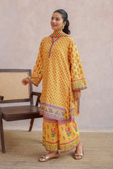 Ochre Clothing Girls Full Suits Swiss Lawn Digital Printed 3 Pc Suit
