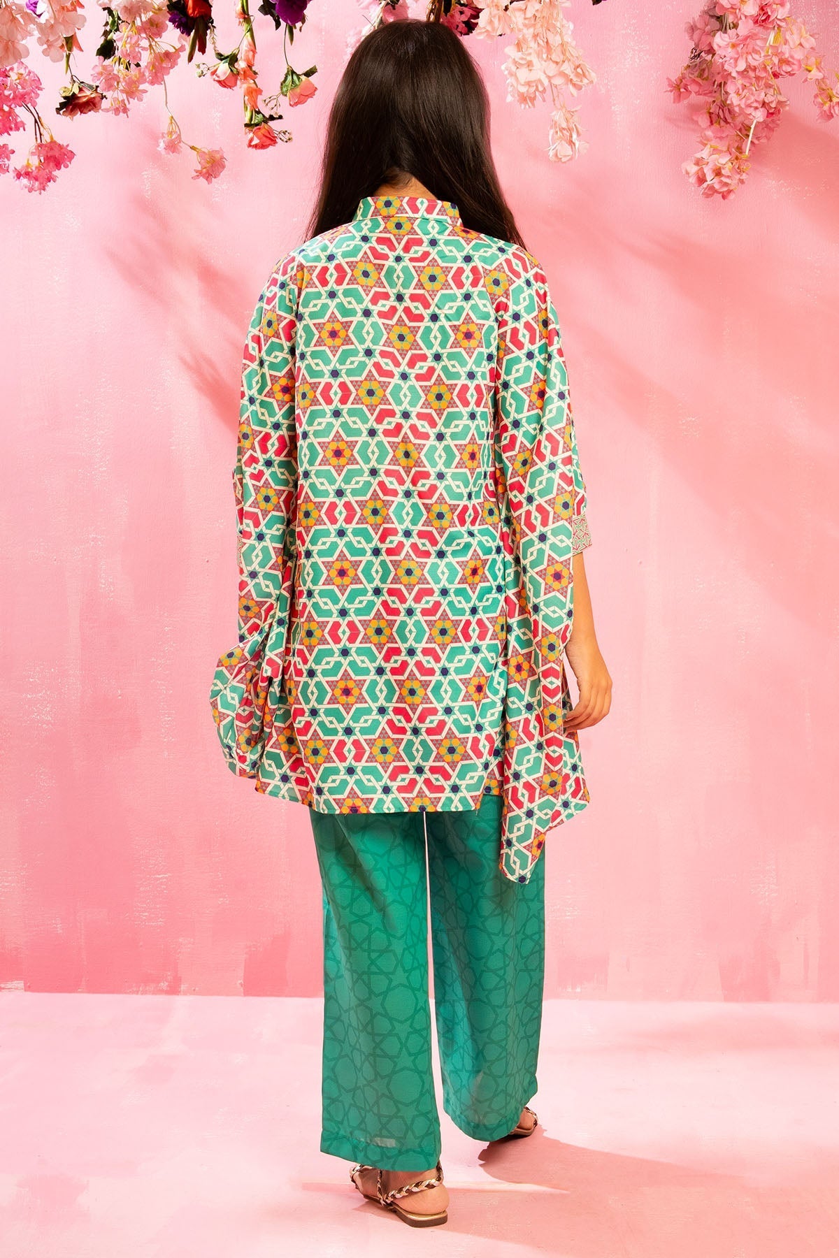 Ochre Clothing Swiss Lawn Digital Printed 2 Pc Suit