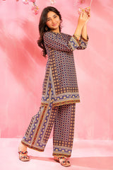Ochre Clothing Swiss Lawn Digital Printed 2 Pc Suit
