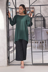 Ochre Clothing Georgette Hand Adda Work Women's 2 Pc Suit