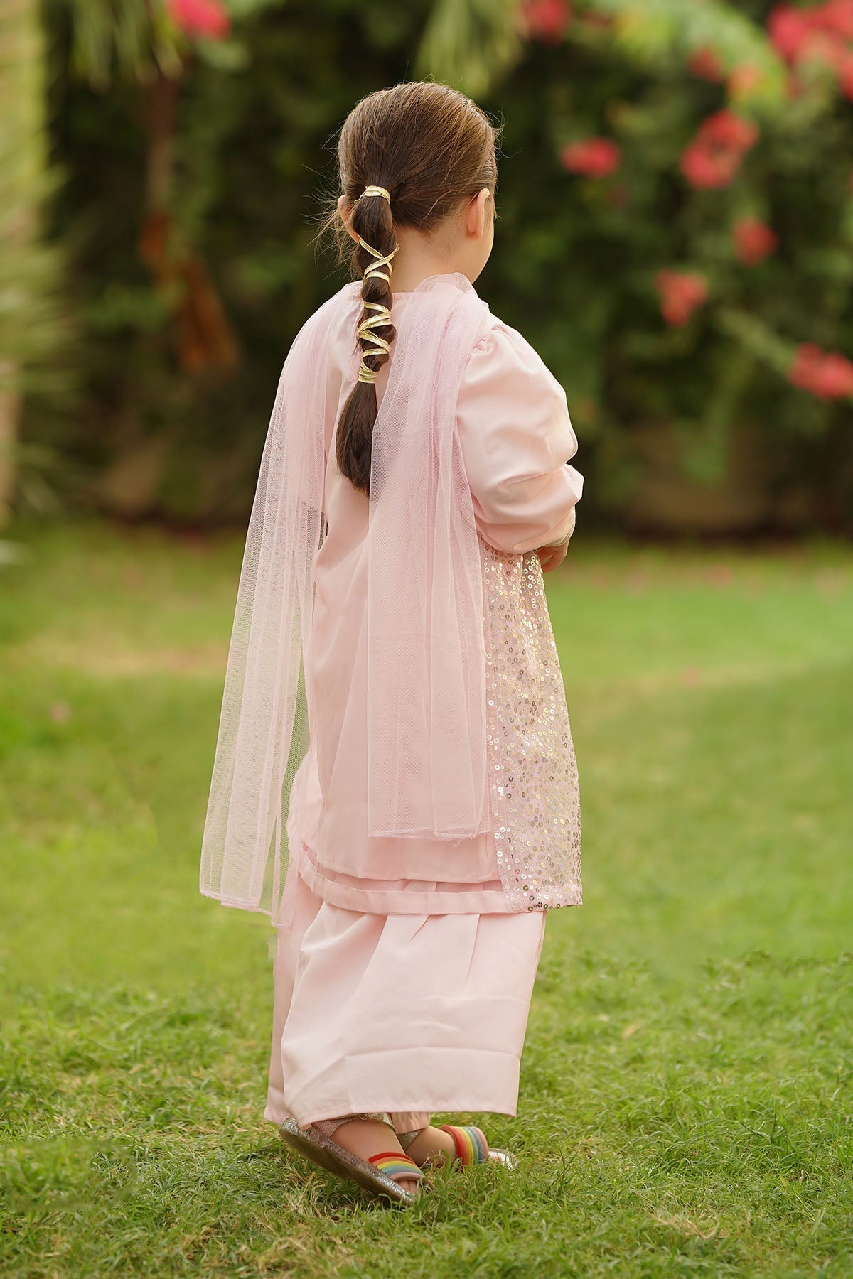 Ochre Clothing Sequence Net 3 Pc Suit Collection'2025-INSHD-08