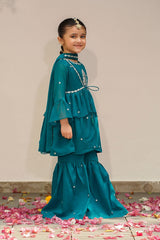 Ochre Clothing Chiffon Embroidered 3 Pc Suit Collection'2025-INSHD-07