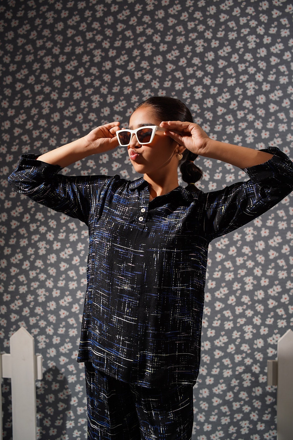 Georgette Printed Co-ords - Wear Ochre
