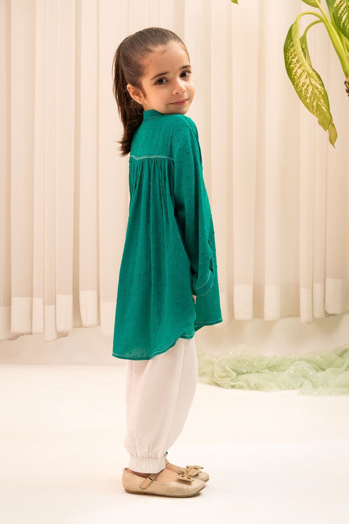 Ochre Clothing Broschia Cotton 2 Pc Suit