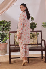 Ochre Clothing Chambray Cotton Women's 2 Pc Suit