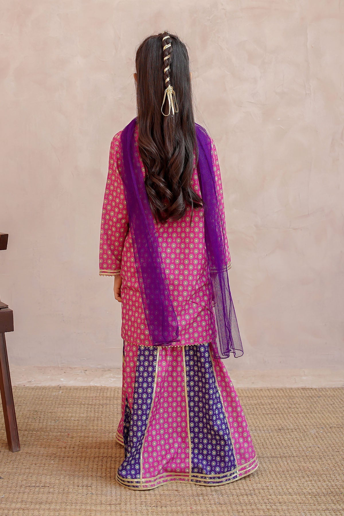 Ochre Clothing Toddlers Eastern Swiss Lawn Digital Printed 3 Pc Suit