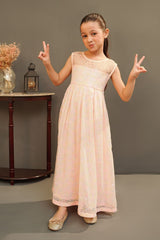 Ochre Clothing Toddlers Eastern Sequence Net Dress