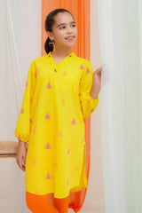 Cotton Printed Kurta - Wear Ochre