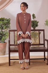 Ochre Clothing Rod Silk Women's 2 Pc Suit