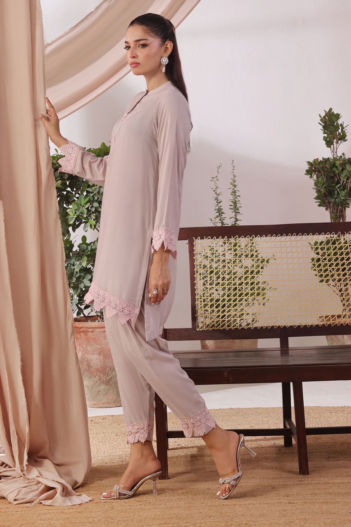 Ochre Clothing Rod Silk Women's 2 Pc Suit