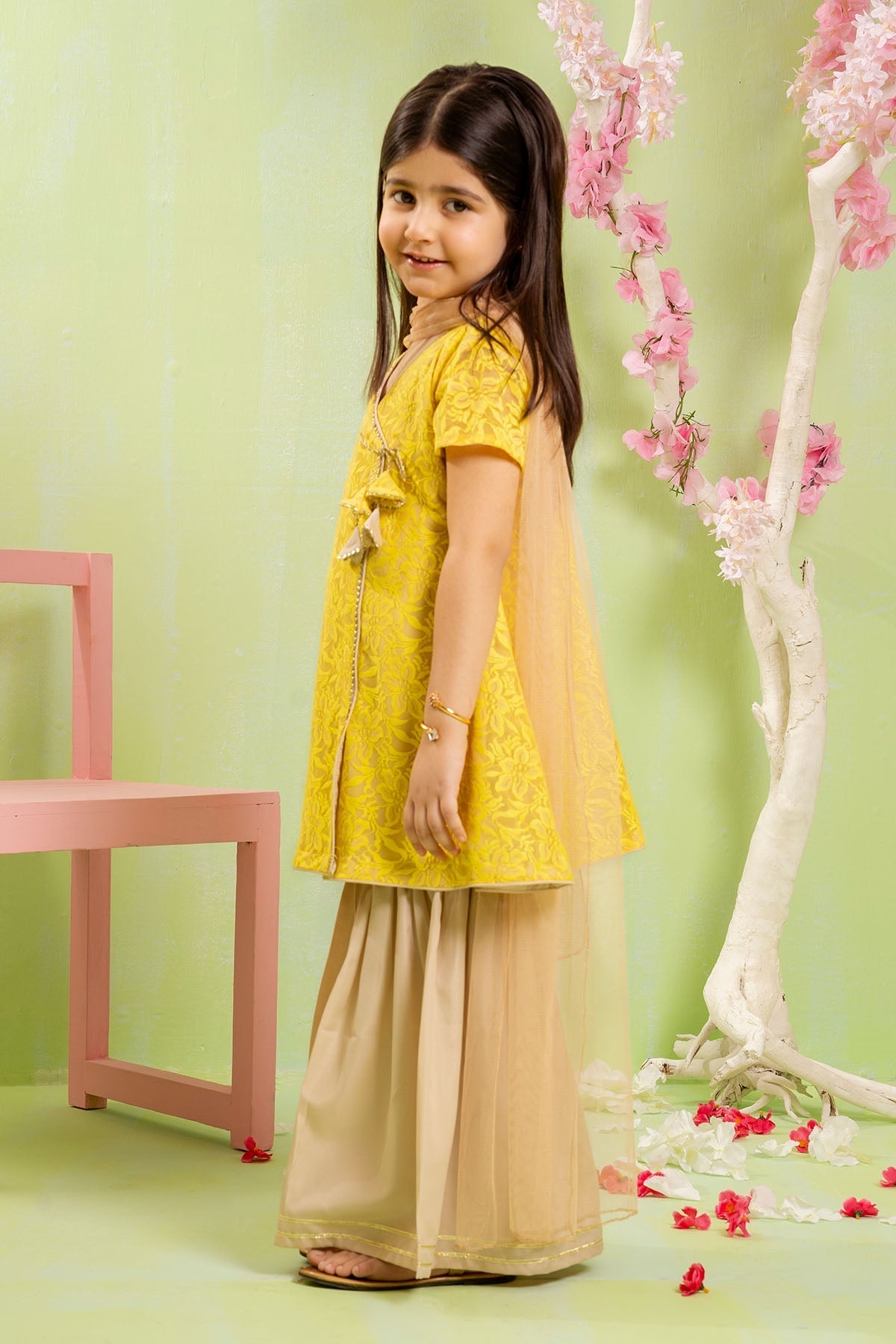 Ochre Clothing Net 3 Pc Suit