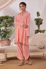 Ochre Clothing Printed Cotton Women's 2 Pc Suit