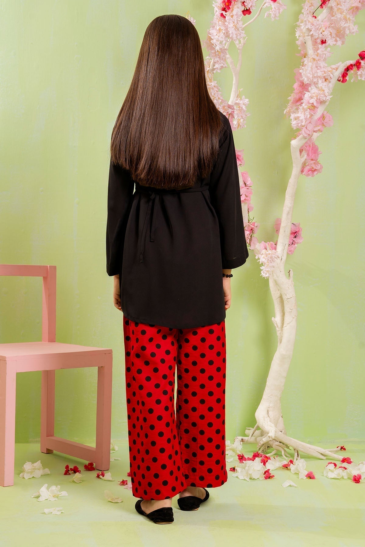 Ochre Clothing Georgette 2 Pc Suit