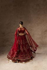 Eblouir By Imran Ramzan Unstitched 3 Piece Luxury Formals Collection'2025-Rose d’Amour