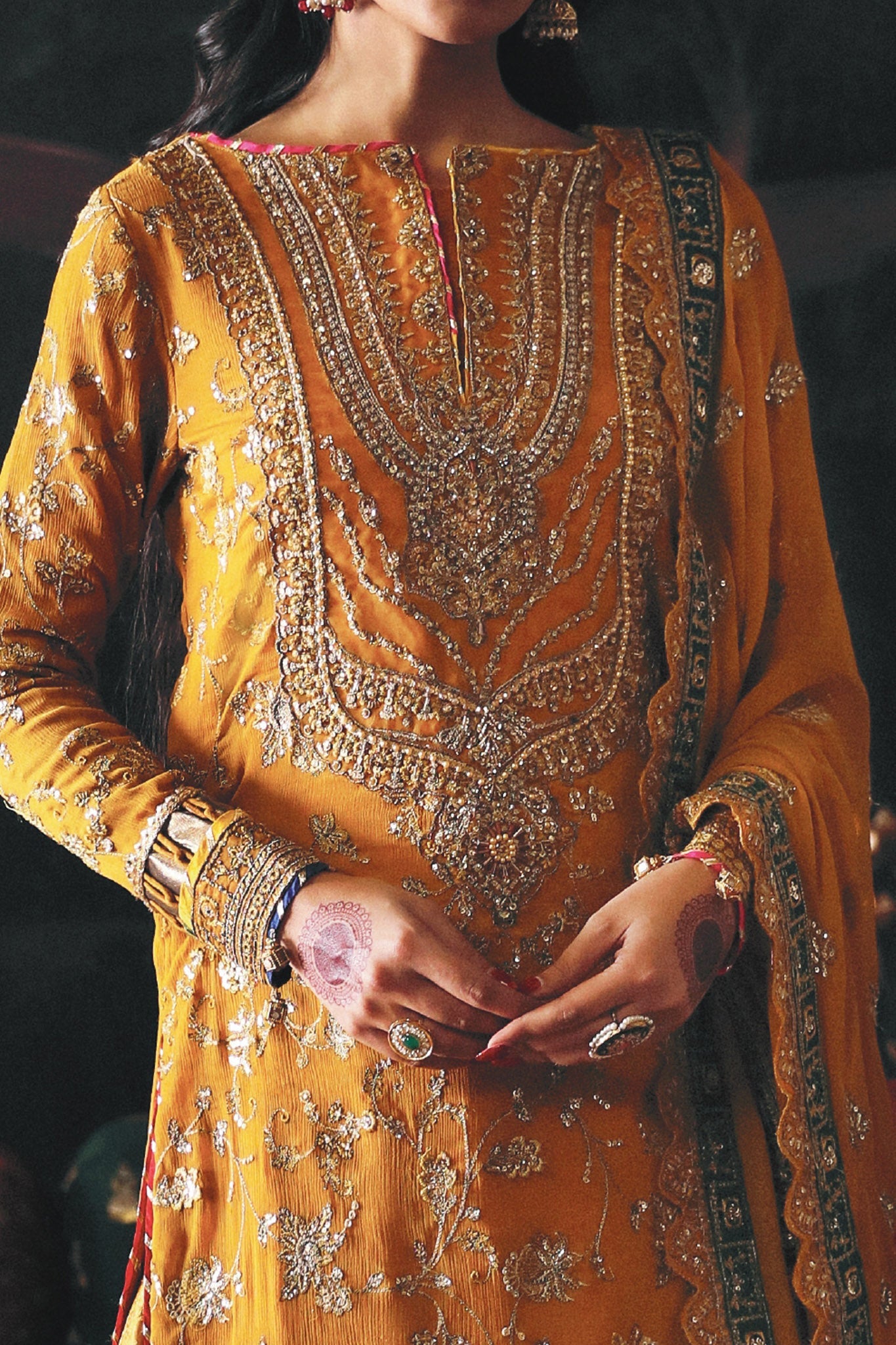 Devdas by Emaan Adeel Unstitched 3 Piece Luxury Festive Formals Collection'2024-Roshan Jahan