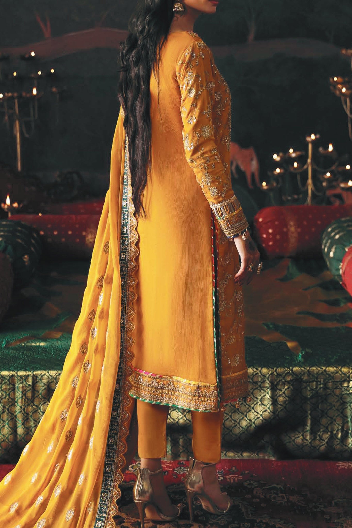 Devdas by Emaan Adeel Unstitched 3 Piece Luxury Festive Formals Collection'2024-Roshan Jahan
