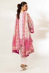 Lux Edit By Zaaviay Stitched Rosy Radiance (Shirt & Duppatta)