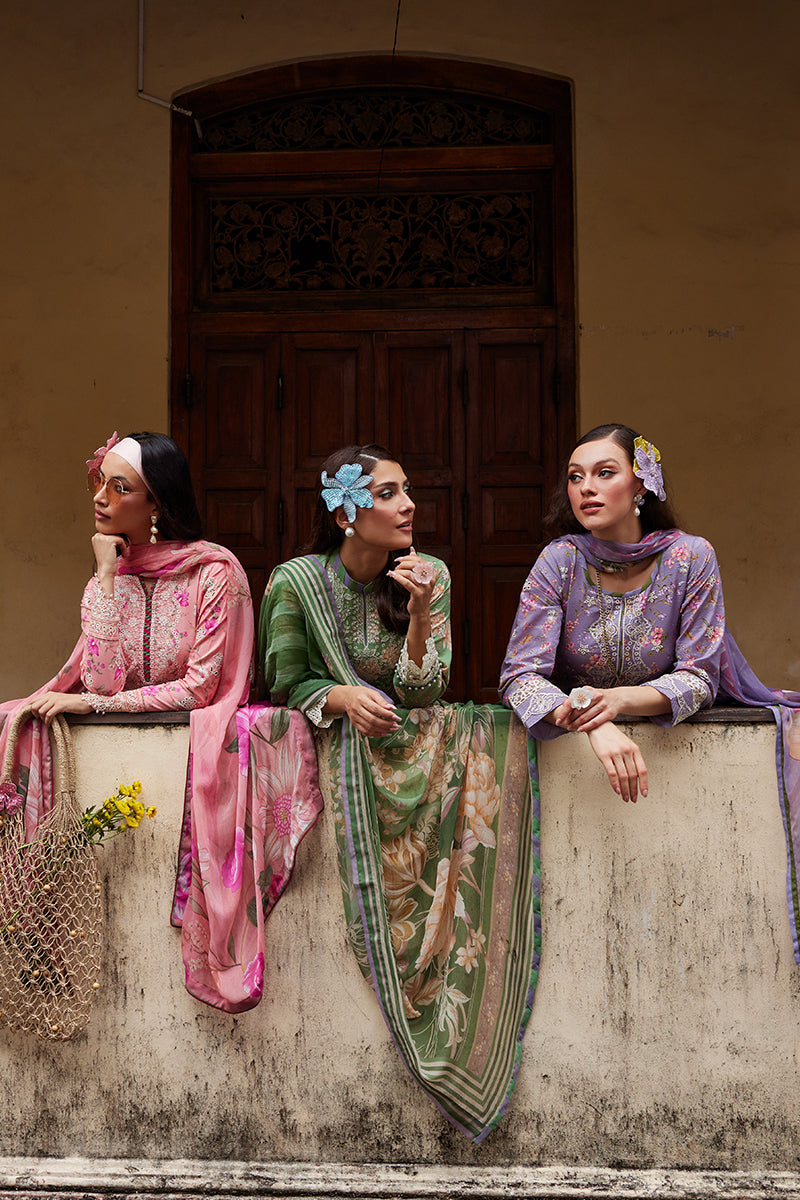 Saffira By Gulaal Unstitched 3 Piece Luxury Lawn Collection'2025-Mila