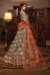 Sajal By Serene Unstitched 3 Piece Bridal Collection'2025-SB-26 Raqs