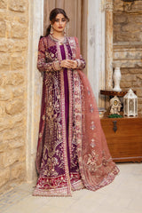 Sajal By Serene Unstitched 3 Piece Bridal Collection'2025-SB-34 Nazakat